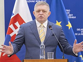 Slovenský premiér Robert Fico (31. ledna 2025)