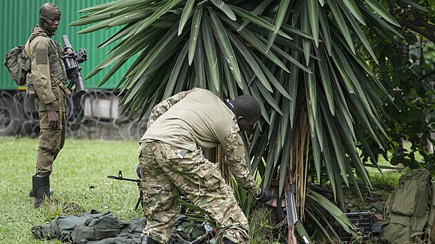 P��slu�n�ci milice M23 na hranic�ch DR Kongo a Rwandy (29. ledna 2025)