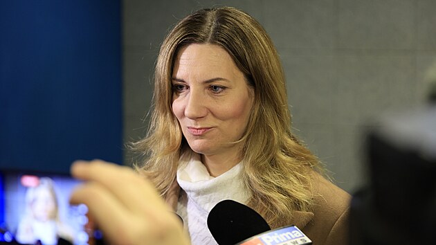 Brnnsk primtorka Markta Vakov u Mstskho soudu v Brn, kter pokraoval v ppadu pidlovn obecnch nebytovch prostor. (30. ledna 2025)