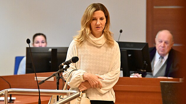 Brnnsk primtorka Markta Vakov u Mstskho soudu v Brn, kter pokraoval v ppadu pidlovn obecnch nebytovch prostor. (30. ledna 2025)
