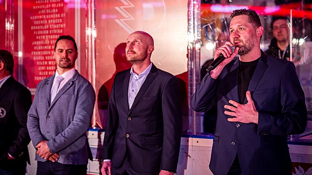 B�val� hokejov� brank�� J�n La��k po letech dorazil do Pardubic. (29. ledna 2025)