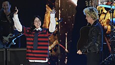 Billie Eilish na koncert� FireAid