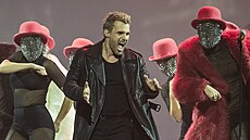 Leoš Mareš na vystoupení v O2 areně