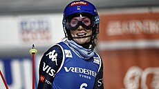Usmvavá Mikaela Shiffrinová po návratu do Svtového poháru.