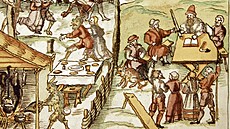 Obraz Svatební hostina s �ábly z roku 1568 z kolekce Johanna Jakoba Wicka