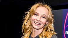 Jana Plodková na premiéře druhé řady seriálu Případy mimořádné Marty (27. ledna...