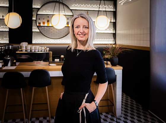 Majitelka firmy USSPA a nové restaurace s kavárnou Kate�ina Kadlecová. (6....