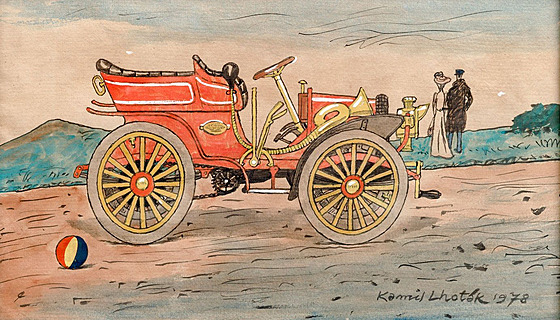 Okouzlení technikou. Takový byl Kamil Lhoták.