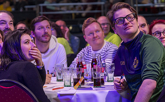 Velkou pozornost na brn�nském Kvíz Open poutal tým iMumlynáti, jeho� sou�ástí...