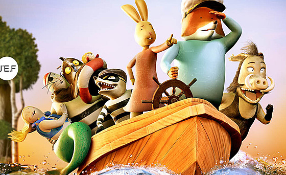 Z plakátu filmu Li�ák a Zajda zachra�ují les