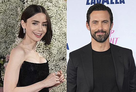 Lily Collinsová a Milo Ventimiglia