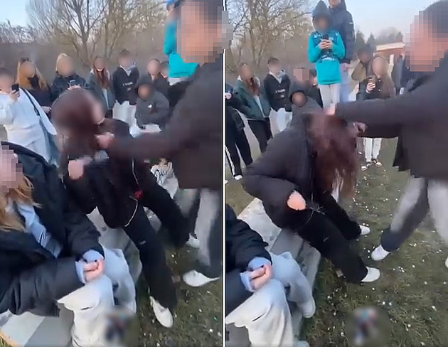 Facky, kopance, plivání. Za napadení dívky v Hodoníně policie obvinila dvě mladistvé