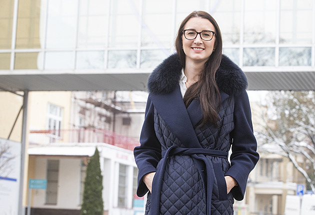 Nela Kvaková na snímku z prosince 2023, tehdy jet byla editelkou Nymburské...