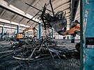 Posledn vrobn hala tovrny Zetoru v Brn, tzv. ozubrna, se zaala bourat....