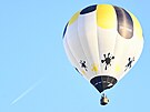 Sout� horkovzdu�n�ch bal�n� Poh�r Jaroslava Ha�ka v Kej�lici. (1. �nora 2025)