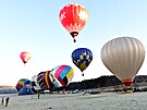 Sout� horkovzdu�ných balón� Pohár Jaroslava Ha�ka v Kej�lici. (1. února 2025)