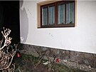 Nraz vymrtil kus plotu na fasdu rodinnho domu. (1. nora 2025)