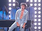Benson Boone na cenách Grammy v Los Angeles (2. února 2025)
