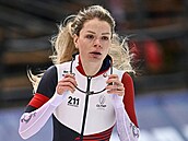 Nikola Zdráhalová na oválu v Milwaukee