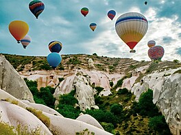 Turecká oblast Kappadokie je jedine�ná p�edev�ím díky charakteristickým...