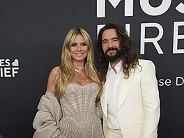 Heidi Klumová a Tom Kaulitz na cenách Grammy v Los Angeles (2. února 2025)
