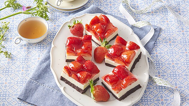 Jahodové ezy bez peení