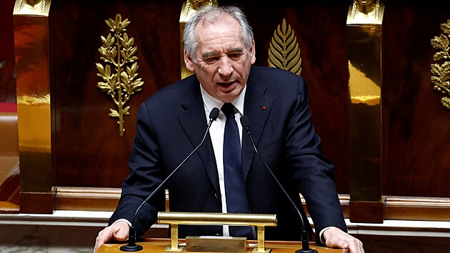 Francouzsk premir Francois Bayrou v Nrodnm shromdn (5. nora 2025)