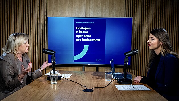 Hostem po�adu Rozst�el je p�edsedkyn� poslaneck�ho klubu ANO Alena Schillerov�.