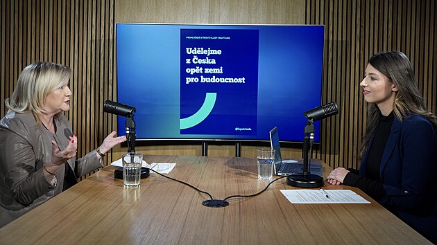 Hostem po�adu Rozst�el je p�edsedkyn� poslaneck�ho klubu ANO Alena Schillerov�.