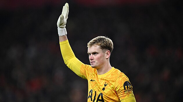Antonn Kinsk bhem semifinlov odvety Ligovho pohru proti Liverpoolu.