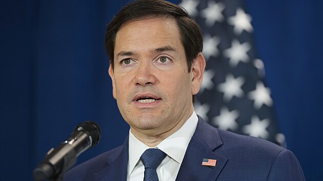 Americký ministr zahraničí Marco Rubio