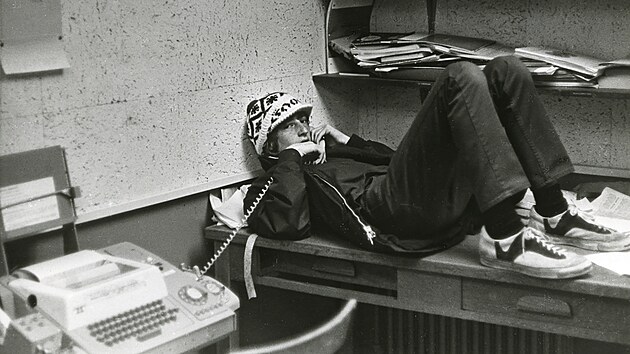 Bill Gates na snmku z roku 1973 jako student stedn koly Lakeside v Seattlu