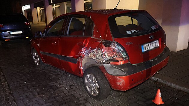 Nehoda mladistv�ho �idi�e v Olomouci. (8. �nora 2025)