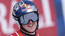 Spokojený Franjo von Allmen po sjezdu na mistrovství sv�ta.