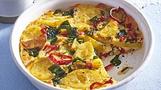 Fritatta s v�n� medv�d�ho �esneku