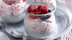 Chia pudink s ovocem