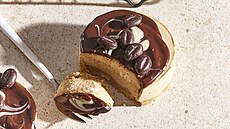 Nepe�en� k�vov� minicheesecake