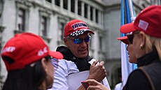 Prezident Guatemaly Bernardo Arévalo oznámil po sch�zce s americkým ministrem...