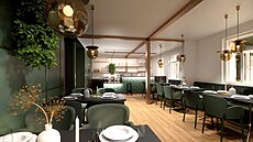 Novou podobu divadelního bistra navrhl zlínský ateliér ellement architects....