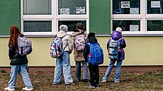 Okolí Základní �koly Van�urova v Hodonín� (6. února 2025)