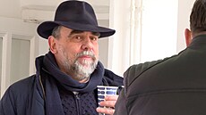 Ob�alovaný kou� Vratislav Hlásek u Obvodního soudu pro Prahu 1 (4. února 2025)