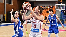 Veronika �ípová zakon�uje v utkání s �eckem.
