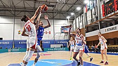 Úsp�ný blok �eské reprezentantky Eli�ky Hamzové.