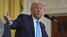 Americký prezident Donald Trump (4. února 2025)