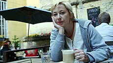 Výtvarnice Veronika �rek Bromová v roce 2004 