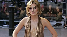 Keira Knightley na londýnské premiée filmu Piráti z Karibiku: Truhla mrtvého...