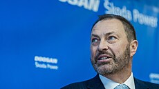 Petr Koblic - Generální �editel Burzy cenných papír� Praha. (6. února 2025)