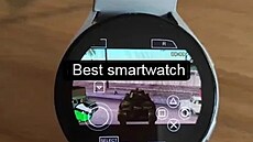 Chytré hodinky Samsung s emulátorem PSP