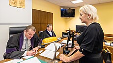 Vdova po zesnulém zakladateli strojírenské firmy Karsit Group �elí u hradeckého...