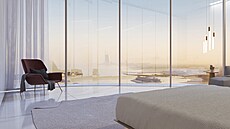Vizualizace interiér� jednoho z luxusních dubajských apartmán� od spole�nosti...